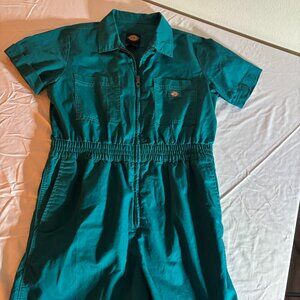 Dickies Turquoise Zip-Up Jumper (shorts)